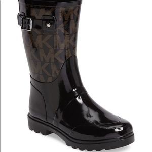 Michael Kors Logo Mid Rain Boot